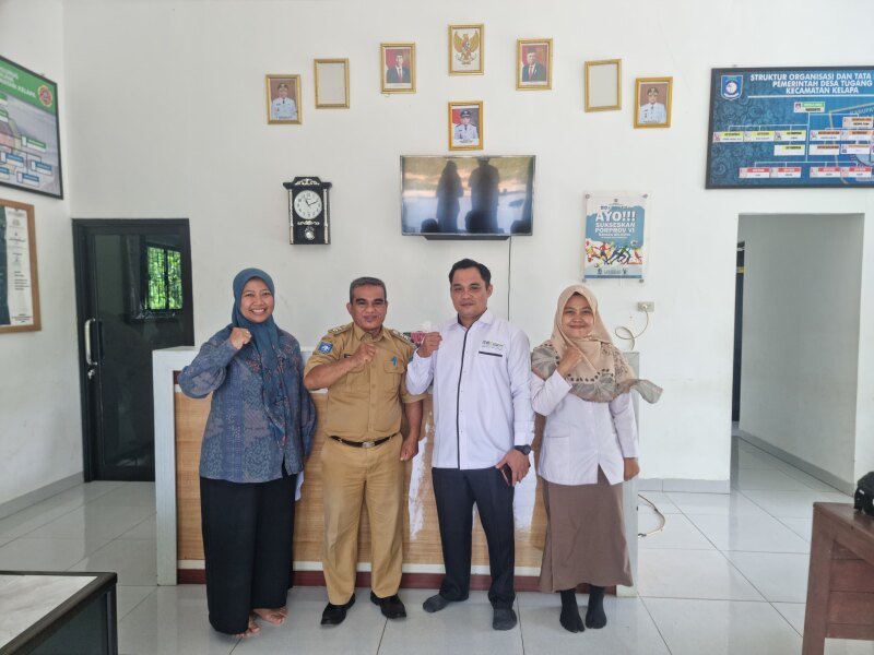 Team SPI bersama Sekdes Ketap