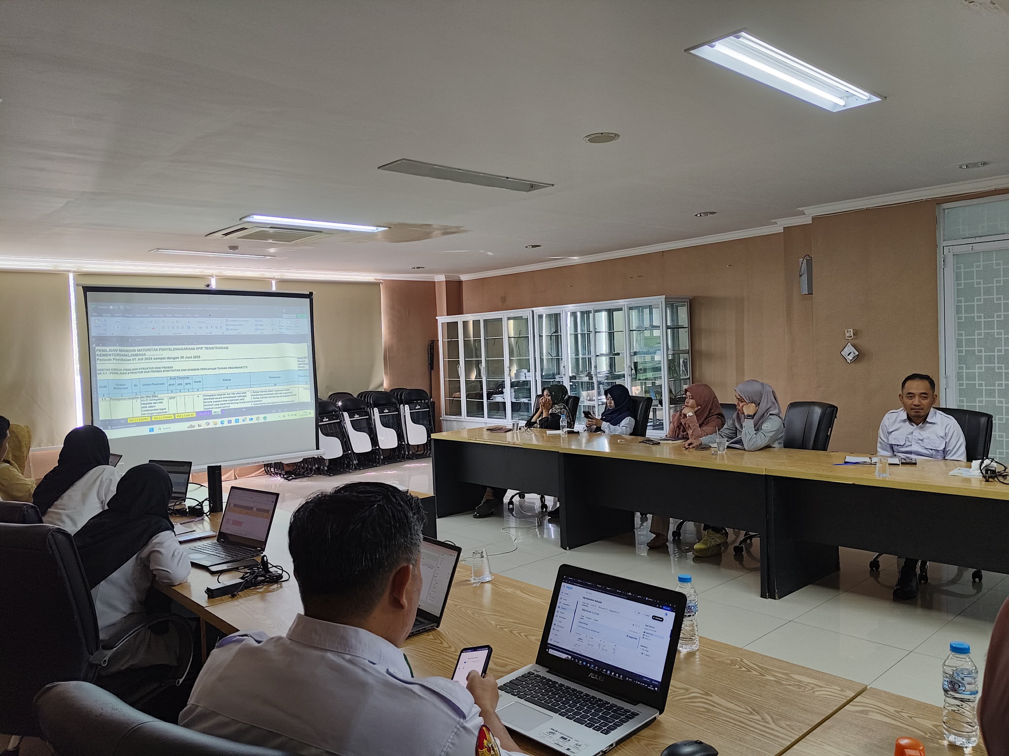 Rapat Koordinasi Pengisian Maturitas SPIP
