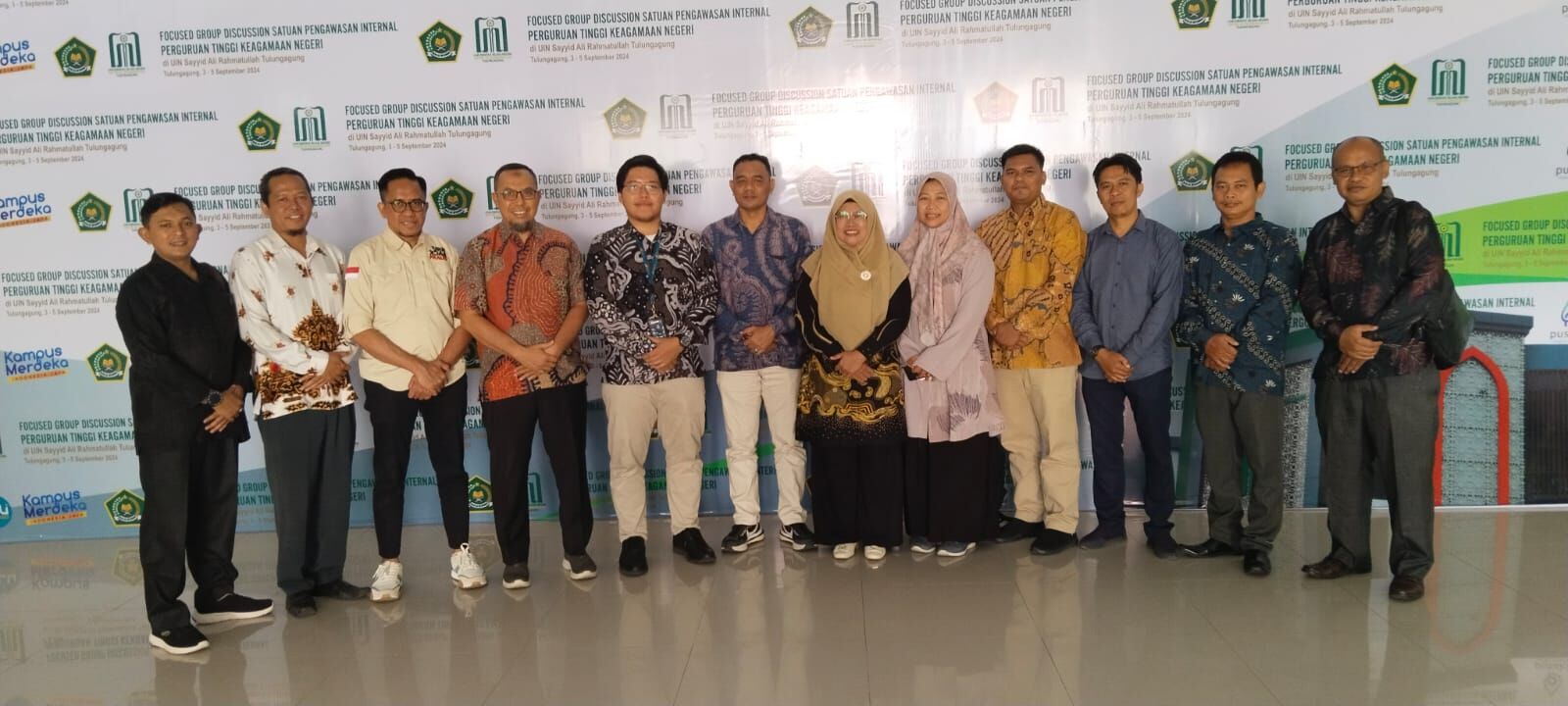 SPI IAIN SAS Babel Hadiri FGD SPI PTKAIN di UIN Tulungagung