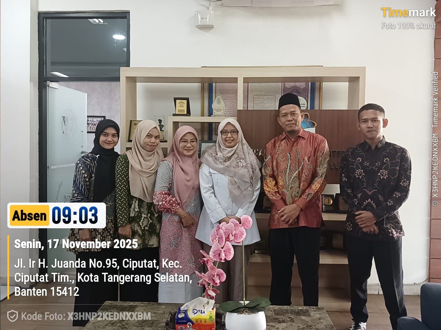 Studi Tiru IAIN Syaikh Abdurrahman Siddik Bangka Belitung ke UIN Syarif Hidayatullah Jakarta Tentang  Manajemen Risiko